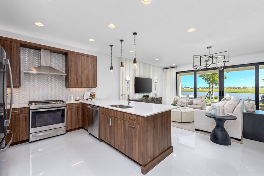 Representative furnished interior of a home built from the Sandpiper by GL Homes in Valencia Parc at Riverland, Port St. Lucie (Image 11). Representative furnished interior of a home built from the Sandpiper by GL Homes in Valencia Parc at Riverland, Port St. Lucie (Image 11).