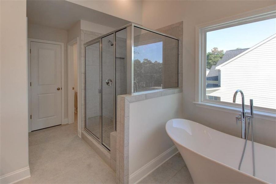 Furnished interior view inside a new home in , Conyers (Image 8).