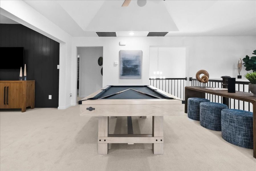 Furnished interior view inside a new home in Sutton Fields, Celina (Image 20).