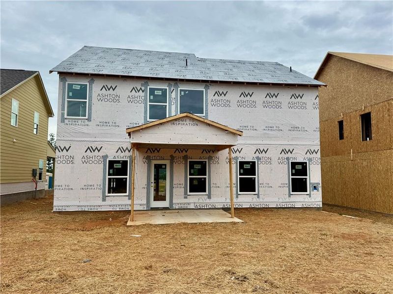 In-progress construction of a new home in Eastlyn Crossing, Flowery Branch, GA (Image 9). In-progress construction of a new home in Eastlyn Crossing, Flowery Branch, GA (Image 9).
