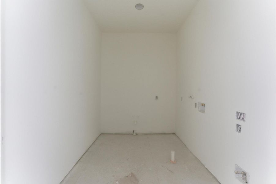 Laundry room. Laundry room.