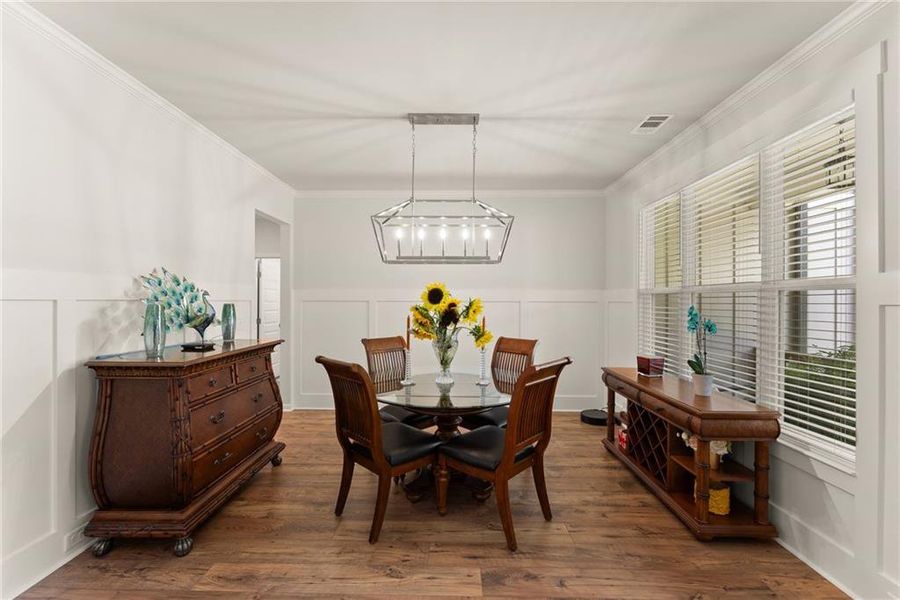 Furnished interior view inside a new home in , Dawsonville (Image 13).