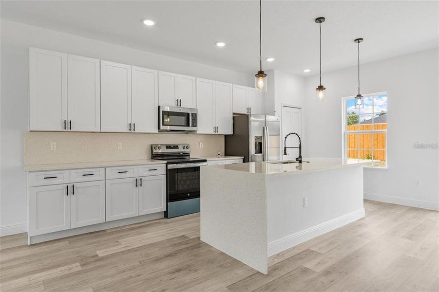 Furnished interior view inside a new home in , Ocala (Image 6).