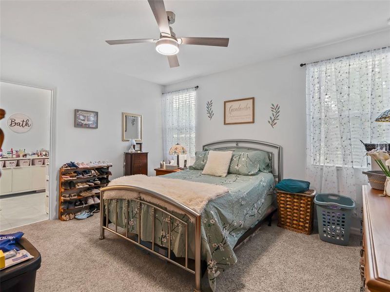 Furnished interior view inside a new home in Fox Pointe at Rivers Edge, Leesburg (Image 8).