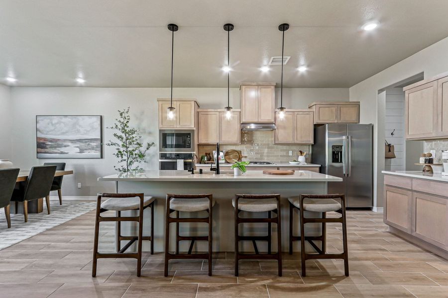 Representative furnished interior of a home built from the Franklin by View Homes in Desert Springs | Enchanted Series, El Paso (Image 10). Representative furnished interior of a home built from the Franklin by View Homes in Desert Springs | Enchanted Series, El Paso (Image 10).