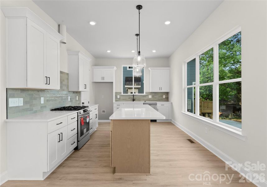 Furnished interior view inside a new home in , Belmont (Image 16).
