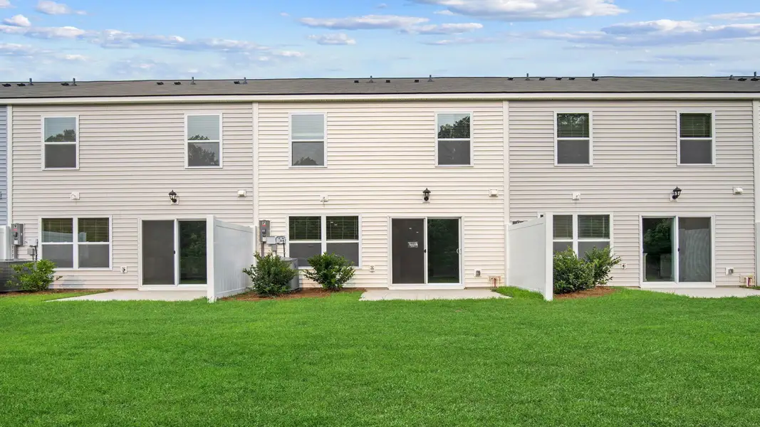 Exterior details and patio area of a home in McKenzie Gardens, Brunswick (Image 3).