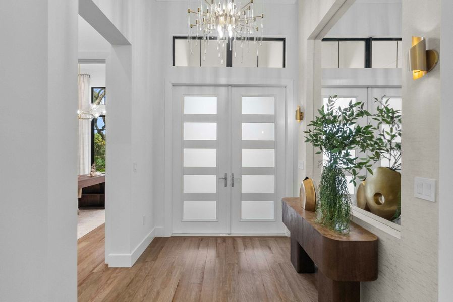 2D floor plan layout for the Indigo by GHO Homes in Seaglass, Vero Beach, FL (Image 60).