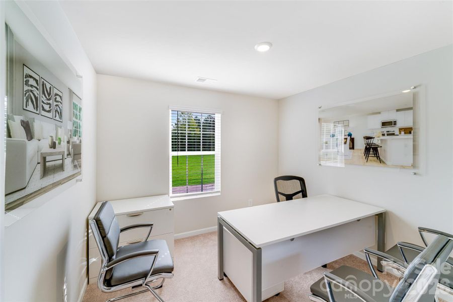 Furnished interior view inside a new home in Walkers Mill, Edgemoor (Image 12).