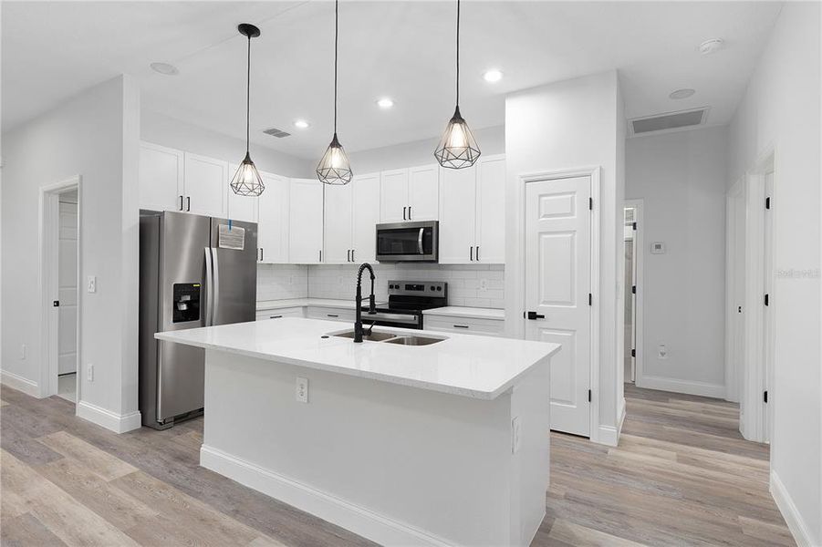 Furnished interior view inside a new home in , North Port (Image 9).