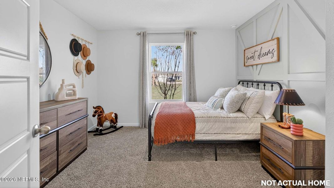 Furnished interior view inside a new home in Rookery, Green Cove Springs (Image 14).