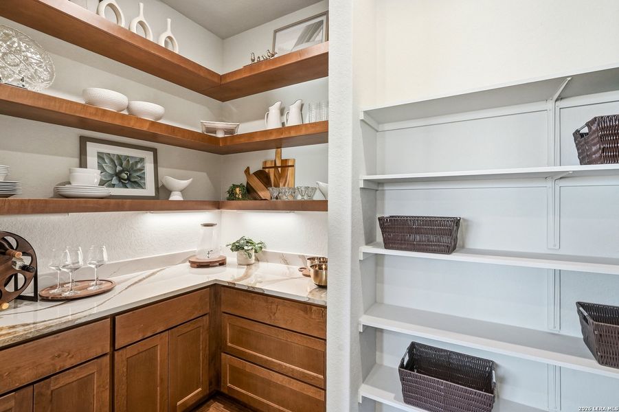 Furnished interior view inside a new home in Stillwater Ranch, San Antonio (Image 34).
