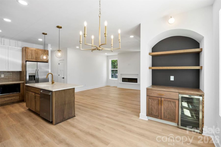Furnished interior view inside a new home in , Kannapolis (Image 11).