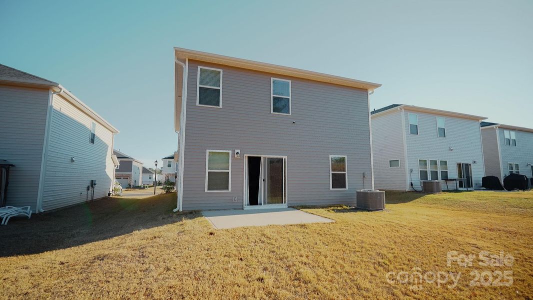 Exterior details and patio area of a home in , York (Image 2).