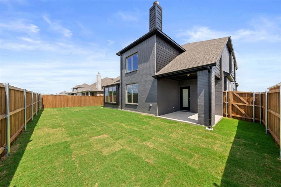 Front exterior of a new home in , Venus, TX, highlighting curb appeal (Image 19).