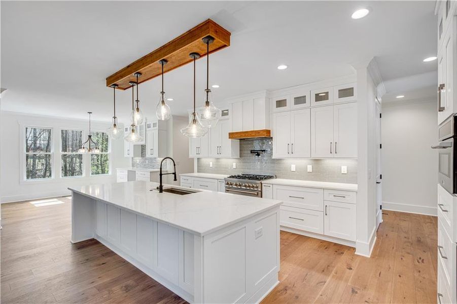 Furnished interior view inside a new home in , Cumming (Image 29).