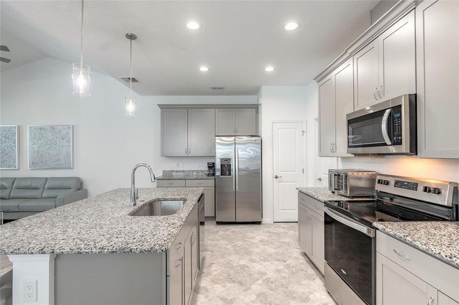 Furnished interior view inside a new home in , Daytona Beach (Image 10).