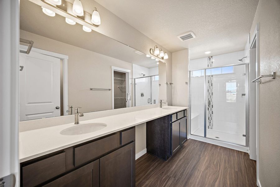 Furnished interior view inside a new home in Aspen Ranch, Fountain (Image 10).