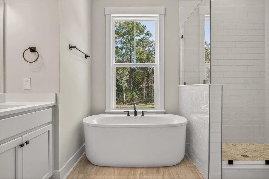 Furnished interior view inside a new home in Meggett Homes, Meggett (Image 8).