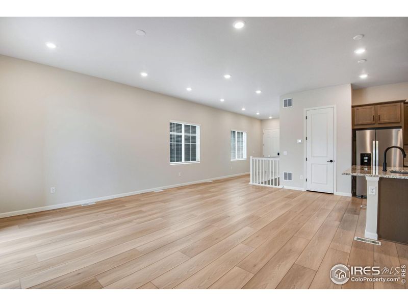 Spacious, unfurnished interior of a new home in Westside Crossing Paired Homes, Berthoud (Image 20). Spacious, unfurnished interior of a new home in Westside Crossing Paired Homes, Berthoud (Image 20).