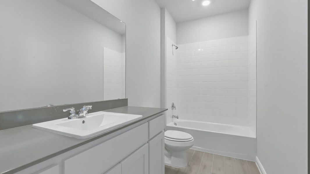 Furnished interior view inside a new home in The Canyons, Keene (Image 13).