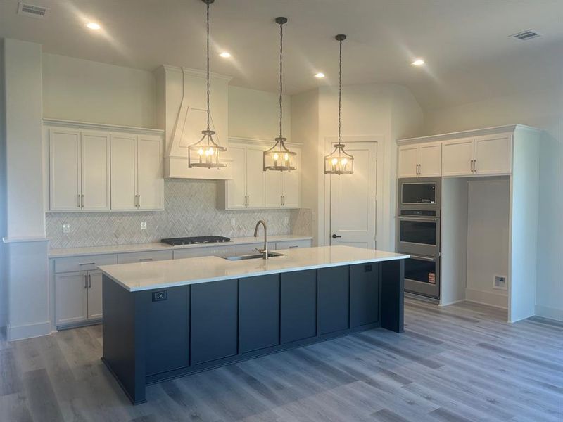 Furnished interior view inside a new home in , Lakewood Village (Image 6).
