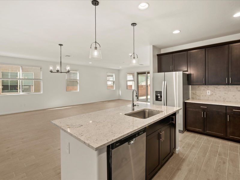 Furnished interior view inside a new home in Hanson Ridge, Vail (Image 5).