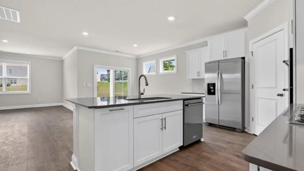 Furnished interior view inside a new home in The Manors at Haywood Glen, Knightdale (Image 4).