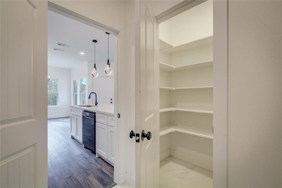 Pantry featuring a sink Pantry featuring a sink