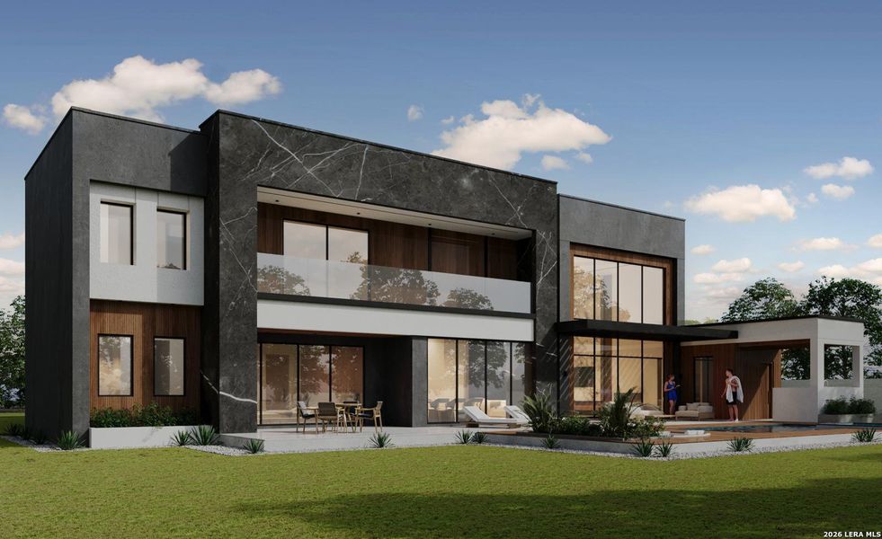 Front exterior of a new home in , San Antonio, TX, highlighting curb appeal (Image 5).