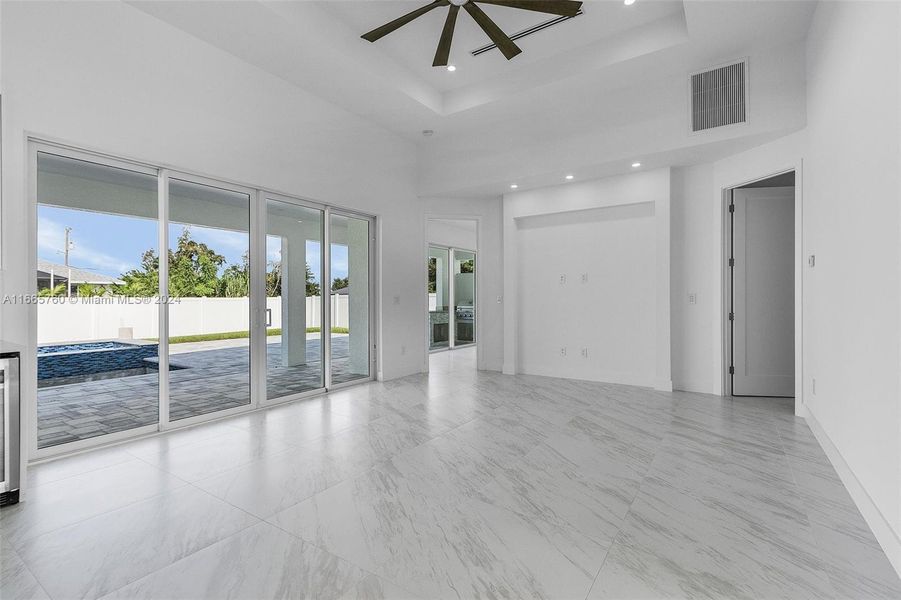 Spacious, unfurnished interior of a new home in , Cape Coral (Image 12). Spacious, unfurnished interior of a new home in , Cape Coral (Image 12).