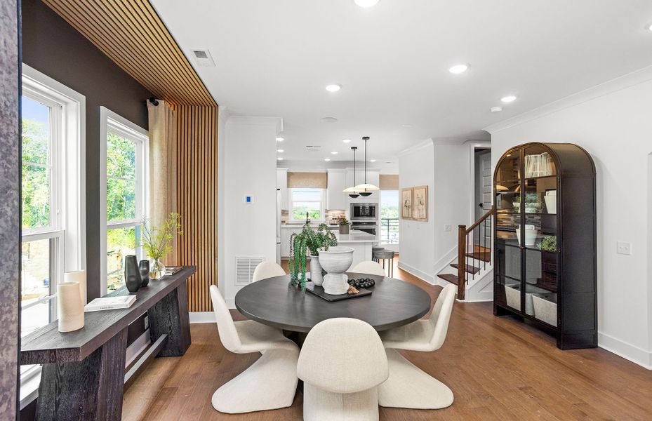 Furnished interior view inside a new home in Skyline, Nashville (Image 40).