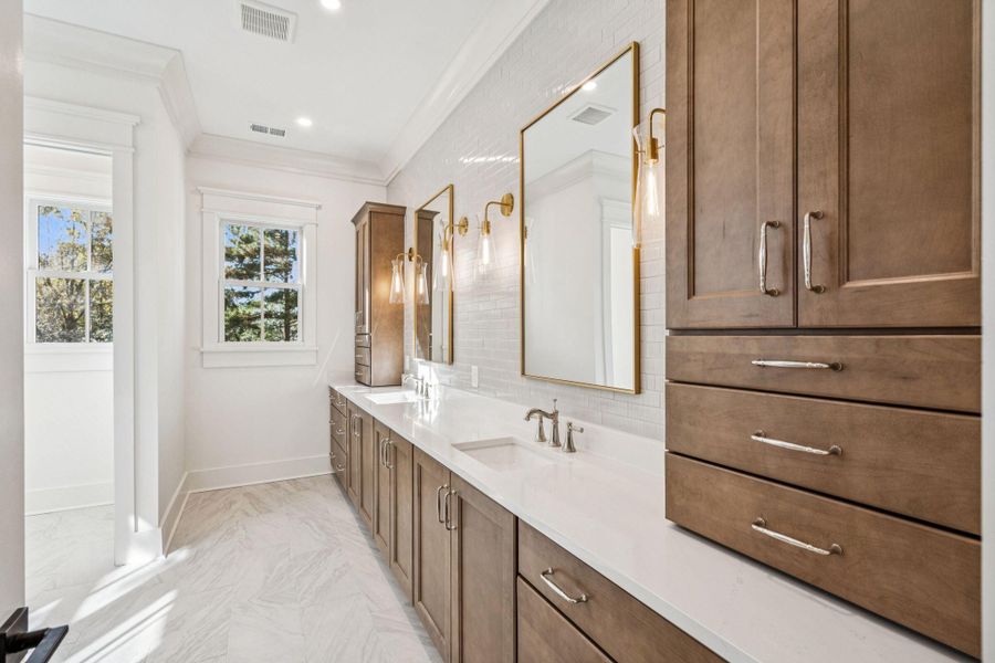Furnished interior view inside a new home in , Johns Island (Image 18).