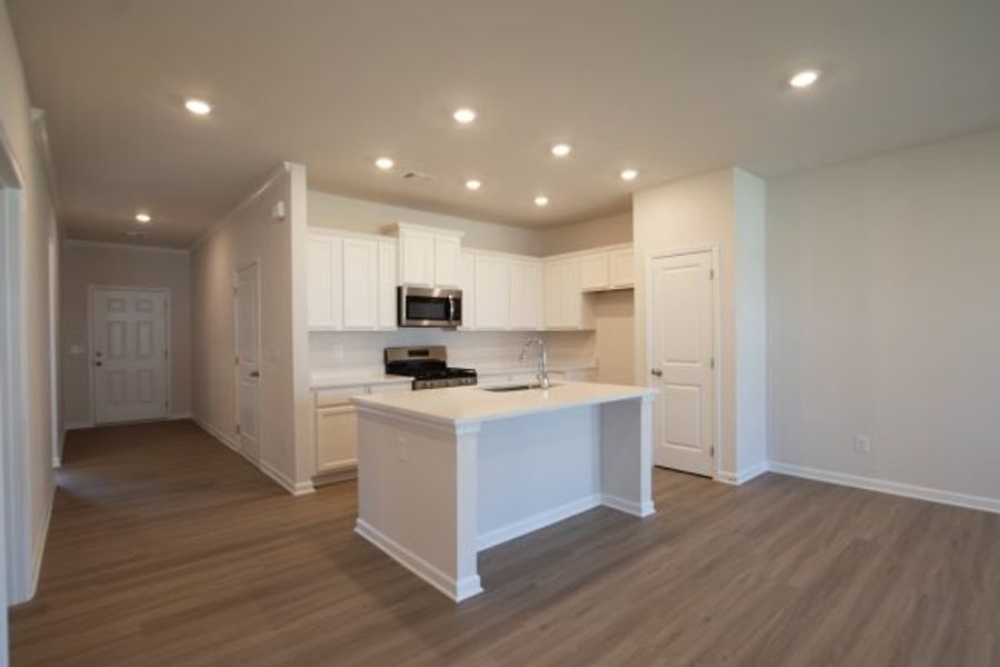 Representative furnished interior of a home built from the Augusta by Piedmont Residential in Villages at Cedar Hill, Dallas (Image 7).