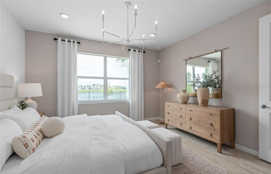 Furnished interior view inside a new home in Del Webb at Viera, Melbourne (Image 14). Furnished interior view inside a new home in Del Webb at Viera, Melbourne (Image 14).