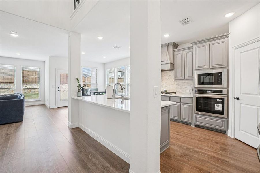 Furnished interior view inside a new home in , Wylie (Image 6). Furnished interior view inside a new home in , Wylie (Image 6).