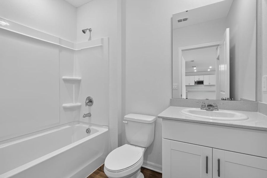 Representative furnished interior of a home built from the Kingfisher by Taylor Morrison in Waterstone, Groveland (Image 15).