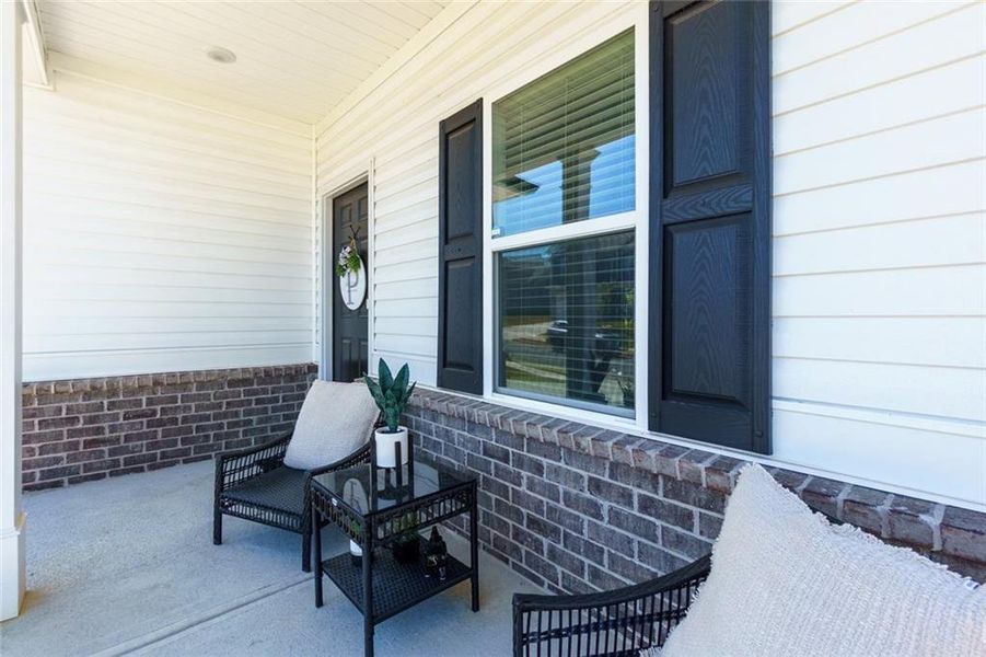 Exterior details and patio area of a home in Arrington, Adairsville (Image 33).