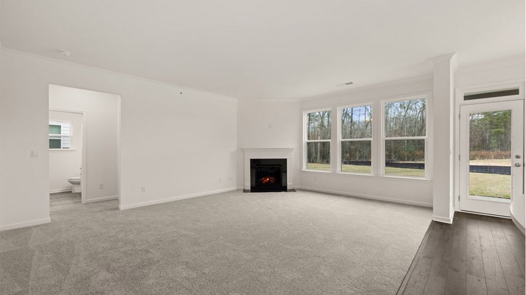 Spacious, unfurnished interior of a new home in Wildwood, Covington (Image 44).
