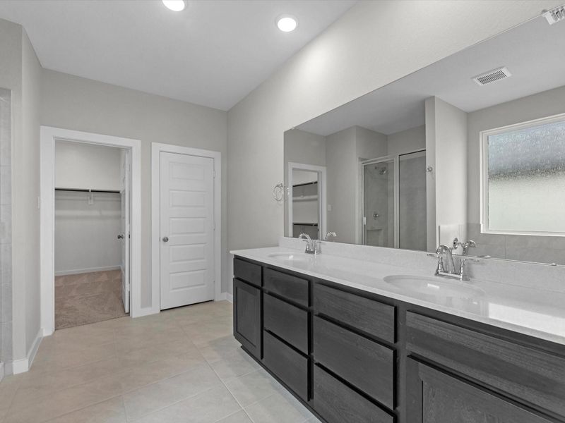 Furnished interior view inside a new home in Mason Woods, Cypress (Image 8).
