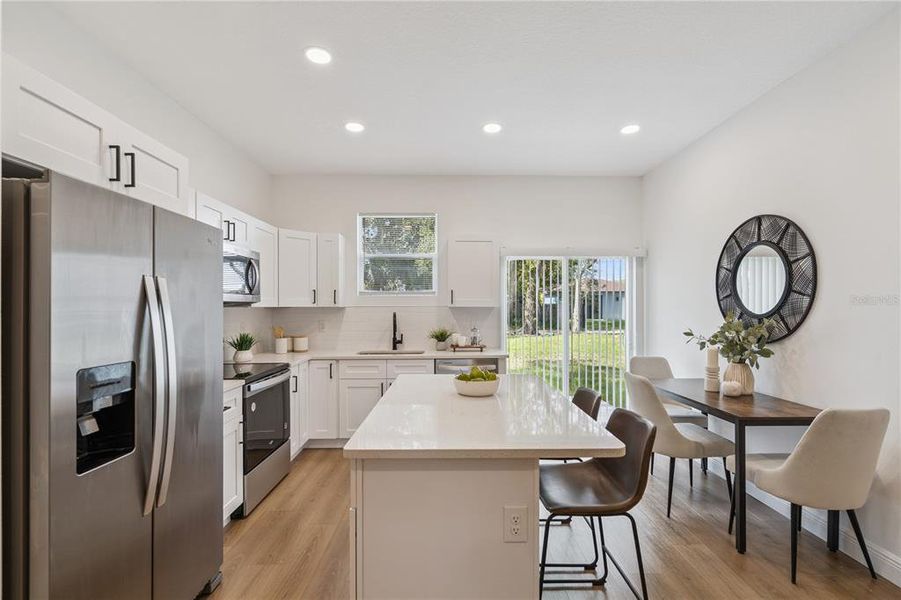 Furnished interior view inside a new home in , Sanford (Image 13).