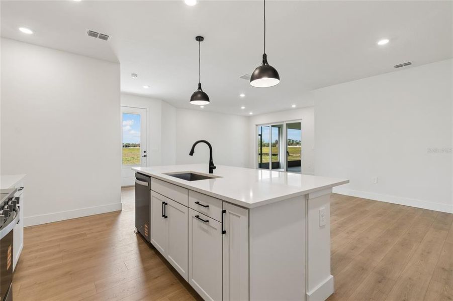 Furnished interior view inside a new home in Gracewater at Sarasota, Sarasota (Image 12).