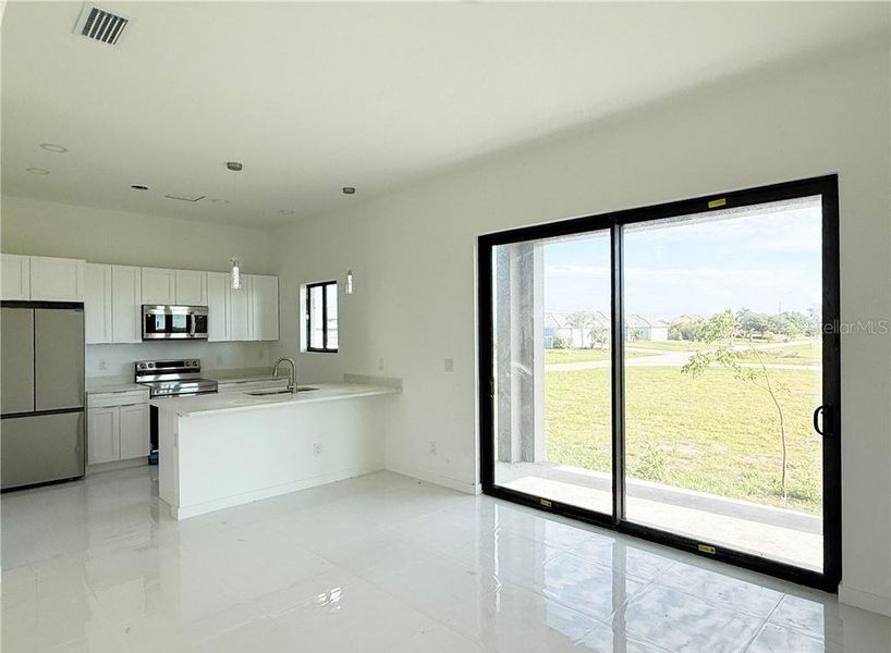 Furnished interior view inside a new home in , Cape Coral (Image 11).