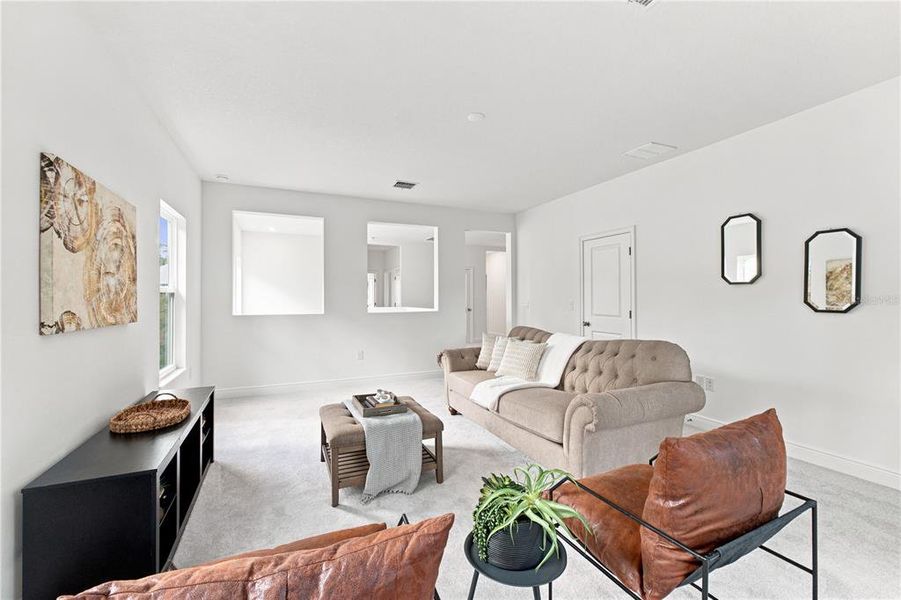 Furnished interior view inside a new home in , Tampa (Image 52).