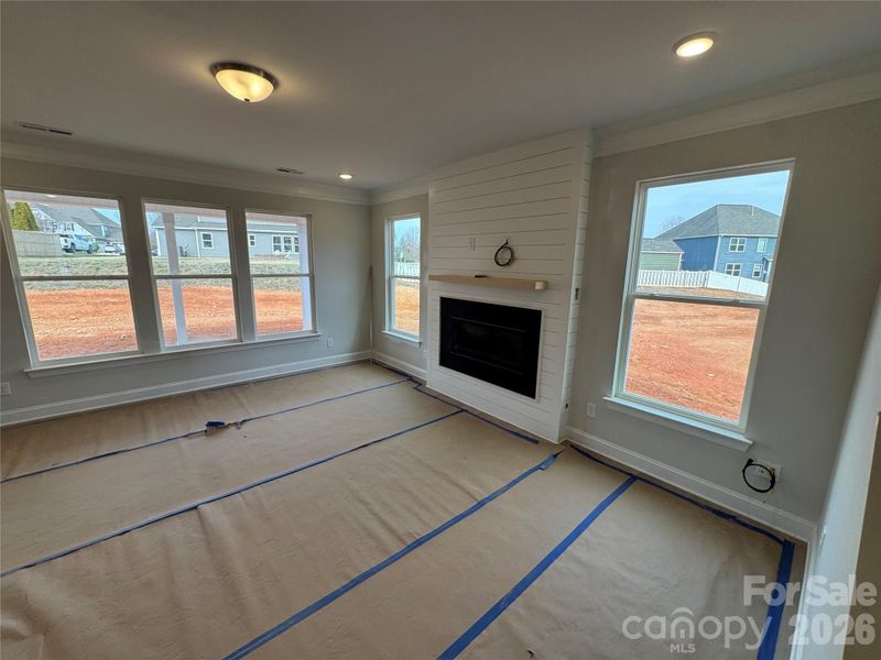 In-progress construction of a new home in Robinson Oaks, Gastonia, NC (Image 18). In-progress construction of a new home in Robinson Oaks, Gastonia, NC (Image 18).