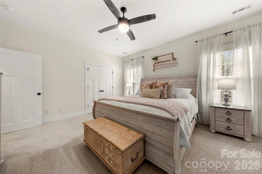 Furnished interior view inside a new home in , Clover (Image 17). Furnished interior view inside a new home in , Clover (Image 17).