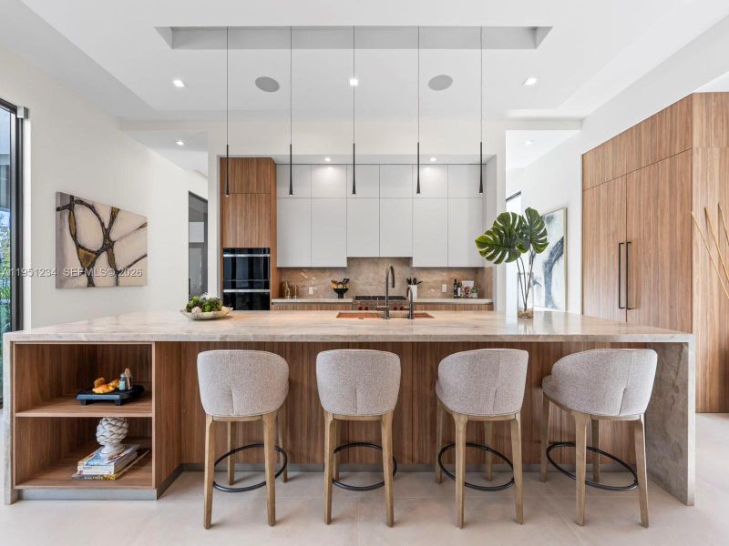 Furnished interior view inside a new home in , Palmetto Bay (Image 42).