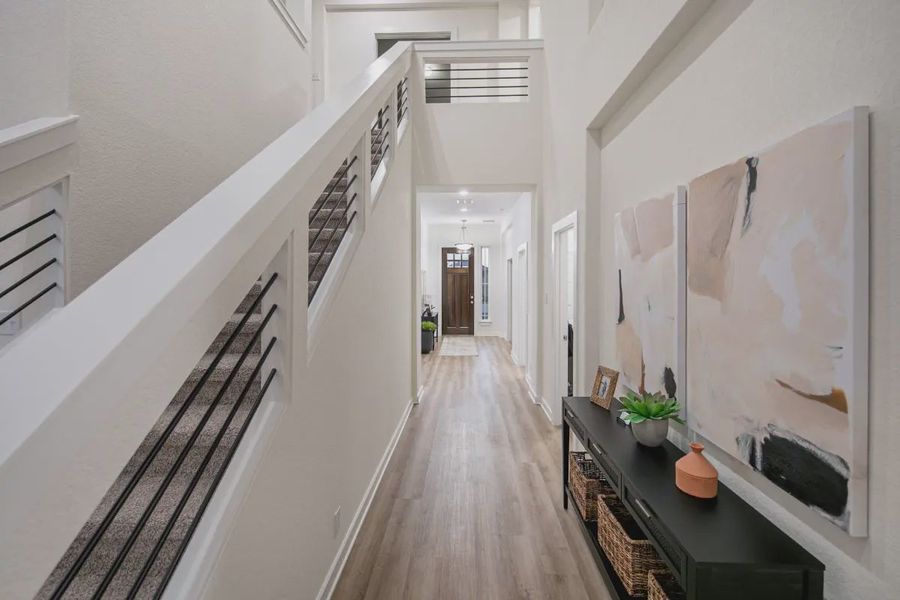 Representative furnished interior of a home built from the Shelby by Chesmar Homes in Buffalo Crossing, Cibolo (Image 2). Representative furnished interior of a home built from the Shelby by Chesmar Homes in Buffalo Crossing, Cibolo (Image 2).