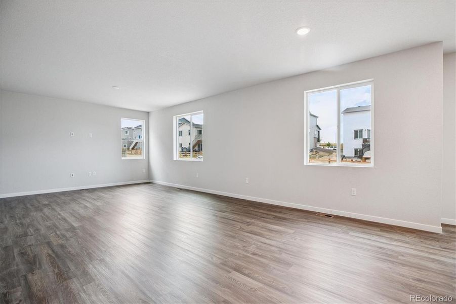 Spacious, unfurnished interior of a new home in Spring Valley Ranch, Elizabeth (Image 20). Spacious, unfurnished interior of a new home in Spring Valley Ranch, Elizabeth (Image 20).