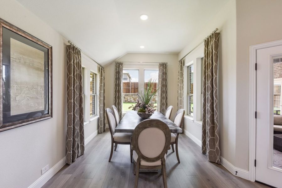 Furnished interior view inside a new home in Las Lomas, Forney (Image 14).